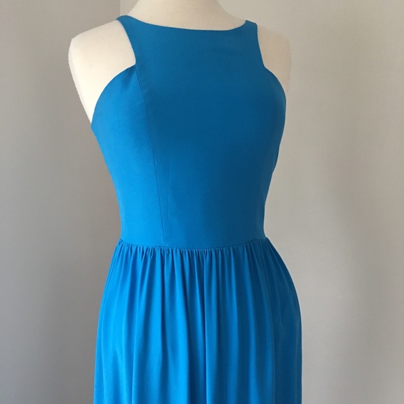 Amanda Uprichard 100% silk maxi side slits - Picture 2 of 8